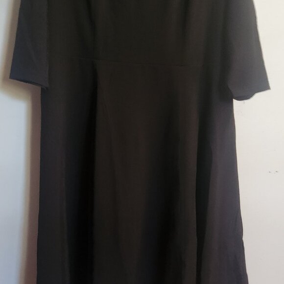 Conservative Black Dress - Picture 2 of 4